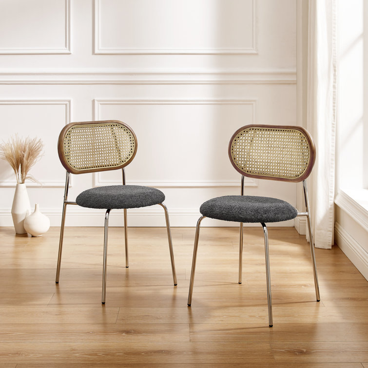 Bay Isle Home Ratan Back Dining Side Chair (Set Of 2) Wayfair